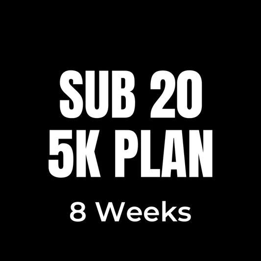 Sub 20 5K 8 Week Training Plan